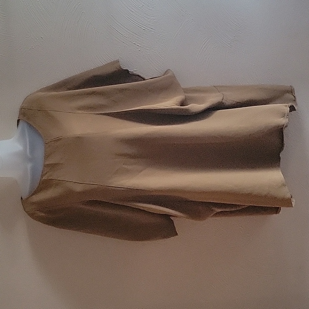 Ter Et Bantine Tan oversized Mini Dress size 42